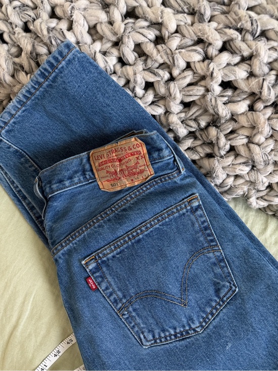 Levi's Denim - Levi's Women's Blue Straight Leg Jeans